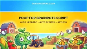 Poop for Brainrots Roblox script keyless with Auto Upgrade, Auto Rebirth and Auto Collect Cash