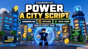 Power a City Script with Ouroboros Hub, Keyless access and Auto Farm features