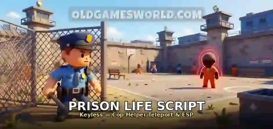 Prison Life Script (Keyless) – Cop Helper Teleport & ESP by TeamSploit2026