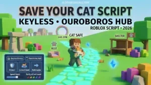Save Your Cat Script 2026 with Ouroboros Hub and Keyless Roblox features