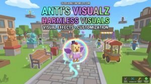 Anti's Harmless Visualz Script 2026 Roblox gameplay with visual effects and customization