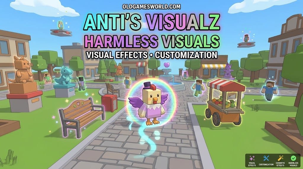 Anti's Harmless Visualz Script 2026 Roblox gameplay with visual effects and customization